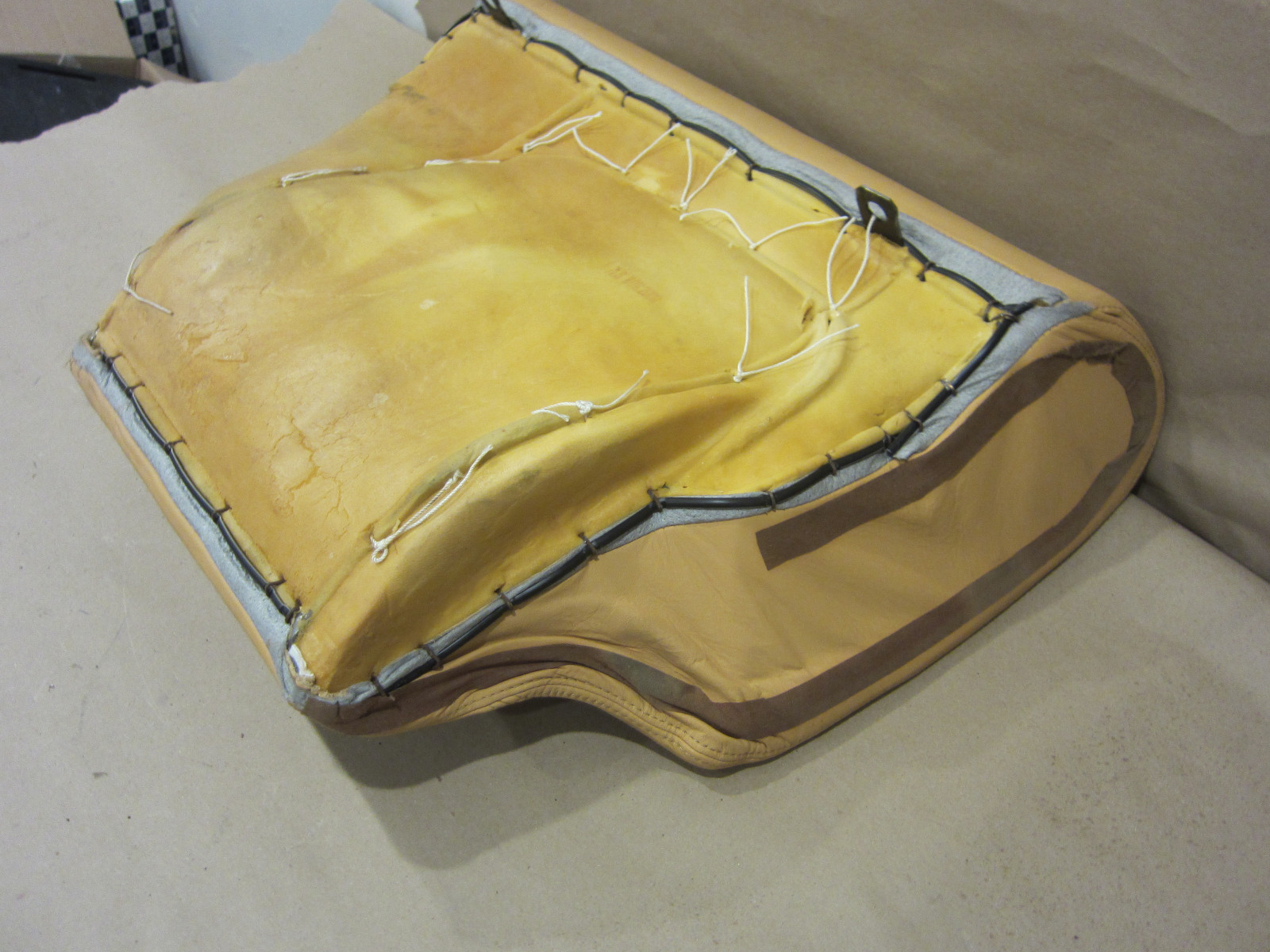 Ferrari 456 M GTA -RH Rear Seat Cushion-Beige- Part# 65472805
