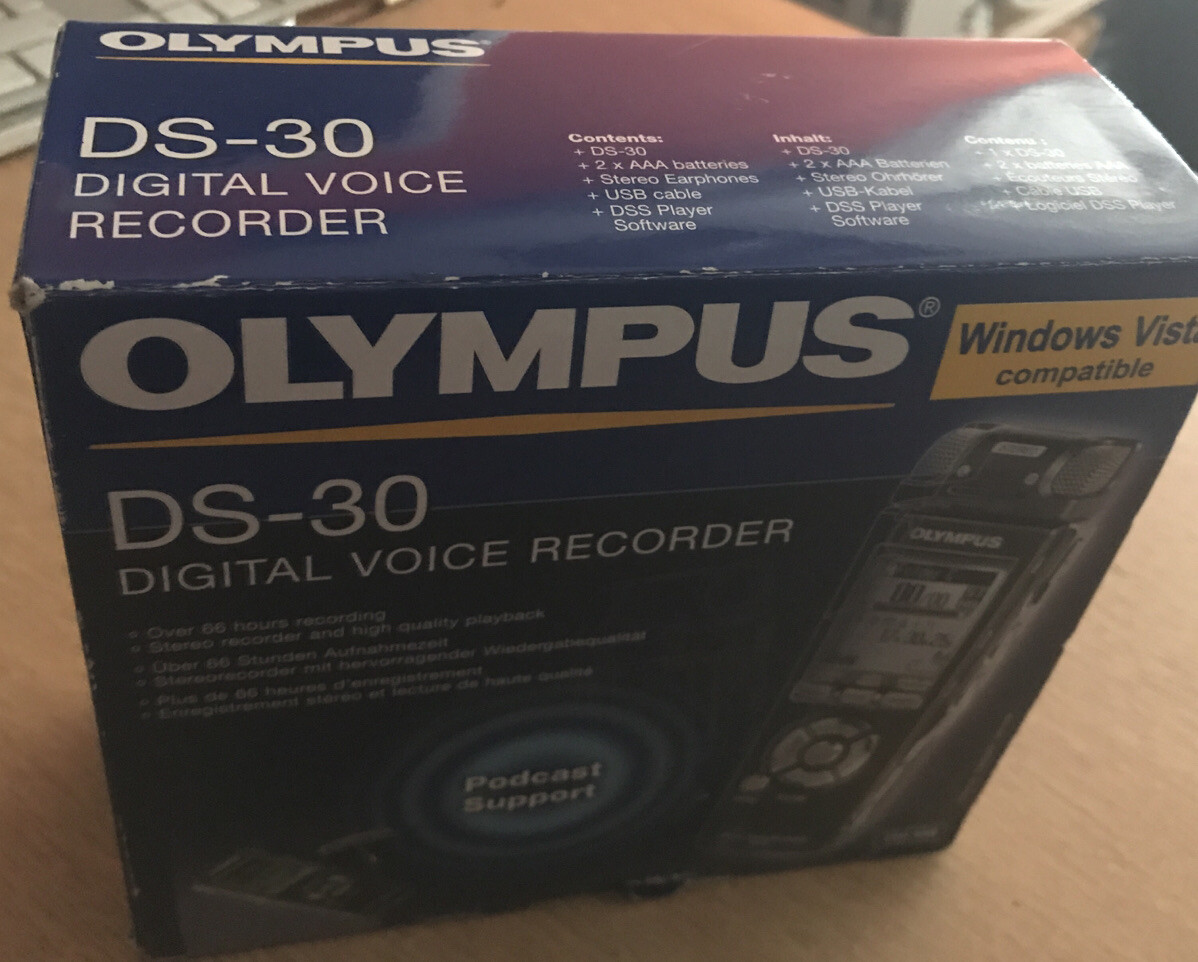Olympus Ds30 Digital Voice Recorder 256mb for sale online eBay