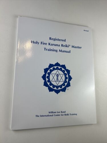 Registered - Holy Fire Karuna Reiki Master Training Manual, Rand, 2015 - Picture 1 of 11