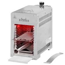 BIG HORN OUTDOORS Portable Infrared Propane Gas Grill Steak Grill 1500 Degree