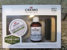 NEW CREMO FOREST BLEND BEARD CREAM BEARD SOFTENER BRUSH SET BEARD CARE GROOMING