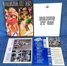 BRING IT ON - KRISTEN DUNST - MOVIE PRESS KIT - (1) PHOTO,  25 PG BKLET, INSERT