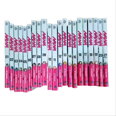 NANA By Ai Yazawa Manga Vol. 1-21 (END) Complete Full Set English Version Comic