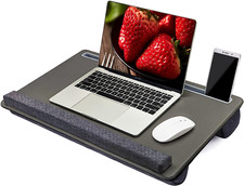 Extra Large Lap Laptop Desk - Full PU Material Mouse Pad Gaming Tray - Portable
