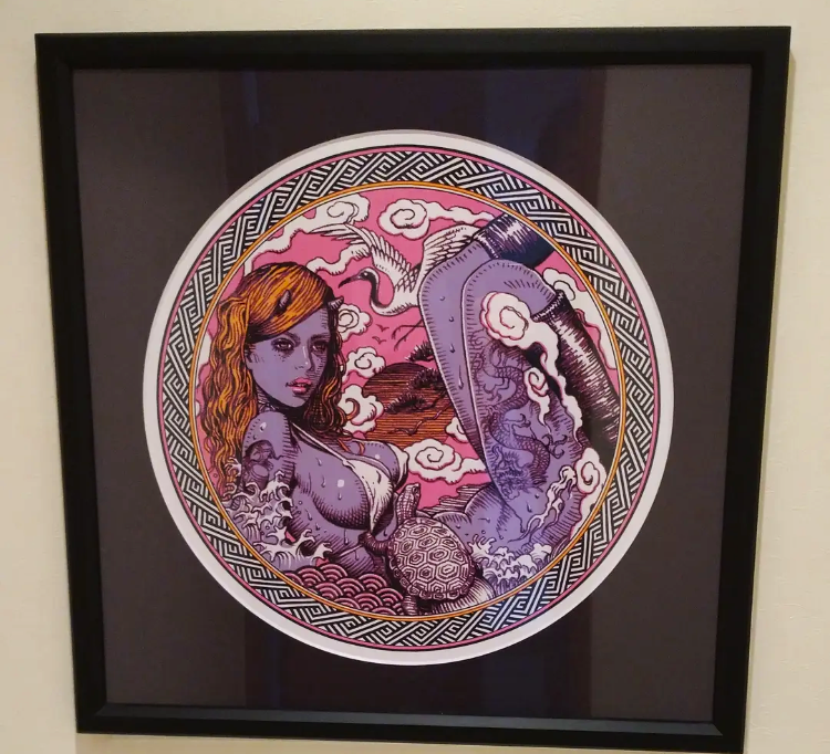 ロッキンジェリービーン ポーチ 【OCTOPUS DEVIL GIRL】 ロッキン