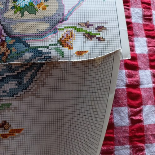 π Paula Vaughan Leisure Arts 703 Tea Roses & Romance Cross Stitch 1988 Vintage - Picture 8 of 9
