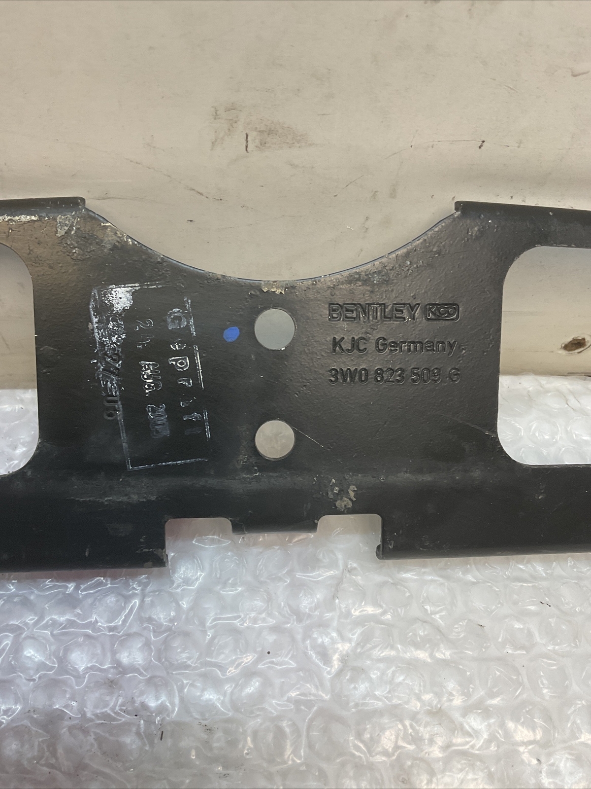 03-12 Bentley Continental GT GTC Hood Bonnet Lock Latch w/ Switches OEM
