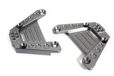 Gunmetal Billet Machined Rear Shock Towers for Axial 1/10 SCX10 III