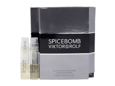 V R VIKTOR ROLF SPICEBOMB EDT 1.2ml .04fl oz x 2 COLOGNE SPRAY SAMPLE VIALS