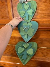 ST. PATRICK'S DAY WOOD WALL HANGING DECOR 22"