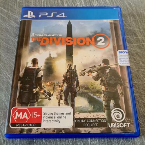 TOM CLANCY'S THE DIVISION 2 (PAL) • SHOOTER • PLAYSTATION 4 (PS4) • NEW + SEALED - Picture 1 of 2