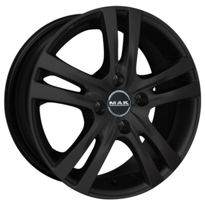 ALUFELGE MAK ZENITH FUR PEUGEOT BIPPER N1 6.5X16 4X098 GLOSS BLACK E29