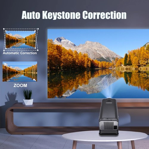 Android 11 Projector 4K Native 1080P Dual Wifi6 BT5.0 Cinema Outdoor Portable - 第 12/20 張圖片