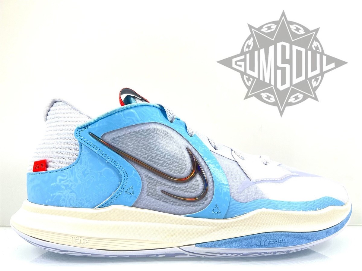 NIKE KYRIE LOW 5 NETS FOOTBALL GREY BLACK BLUE CHILL DJ6012 NIKE KYRIE LOW 5 NETS FOOTBALL GREY BLACK BLUE CHILL DJ6012
