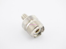 Coax Adapter SMA Female to N Female RF Connector - USA Ham Seller