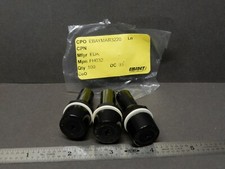 EDK Panel Mount Fuse Holders Qty 3 NOS Phillips Head Slot FH032