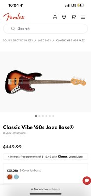 squire jazz bass