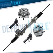 Rack and Pinion Front Wheel Hub Bearings Tierods for 1999 - 2003 Ford Windstar