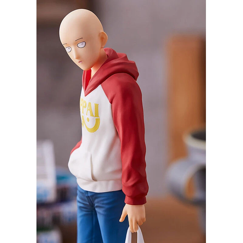 Figura de acción One Punch Man Saitama ropa civil 18 cm juguetes anime estatua caja regalo Foto 4 de 4