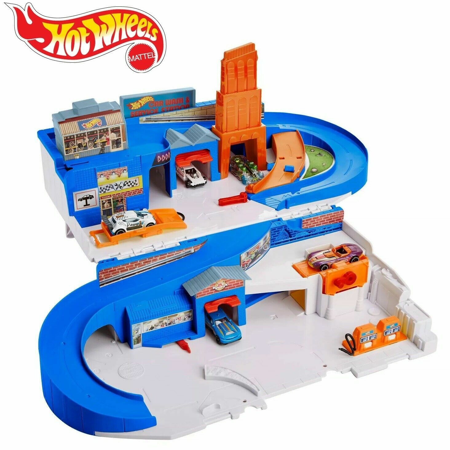 hot wheels throwback sto and go