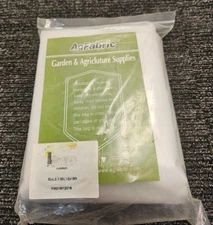 ( QTY 2 ) Agfabric FM31M12016 3.1Mil Plastic Covering Clear Greenhouse Film 12x1