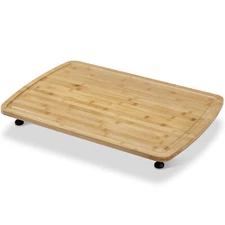  Extra Large Countertop Cutting Board 30" x 20" Stovetop Cover 4 Removable Legs 