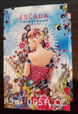 Escada Turquoise Summer 1.5ml/0.05oz Perfume Sample Vials (1)