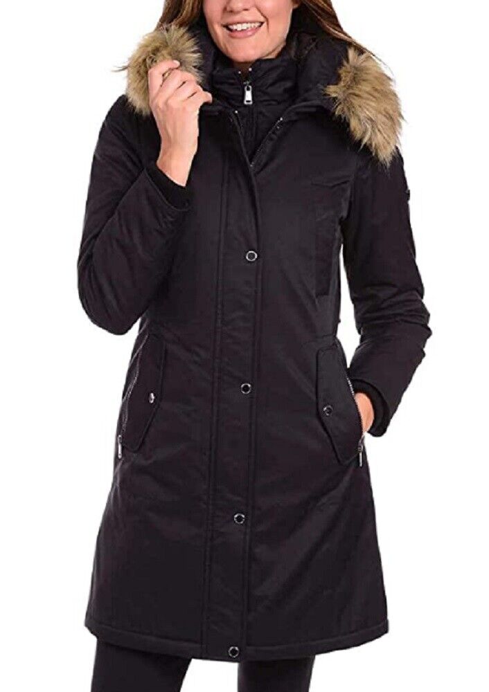 1 Madison Expedition Heritage Collection Ladies Parka Black 1 Madison Expedition Heritage Collection Ladies Parka Black