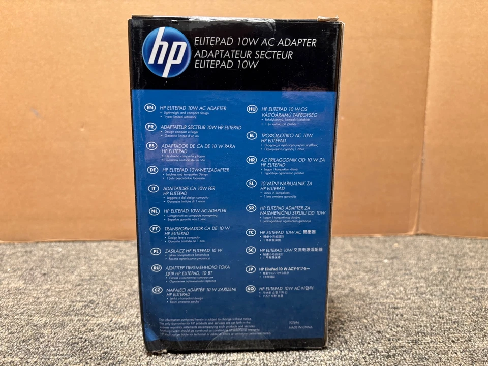 Adaptador de corriente HP para HP ElitePad 1000 G2/900 G1 HP HSTNN-DA34 805289-003/WH Foto 2 de 4