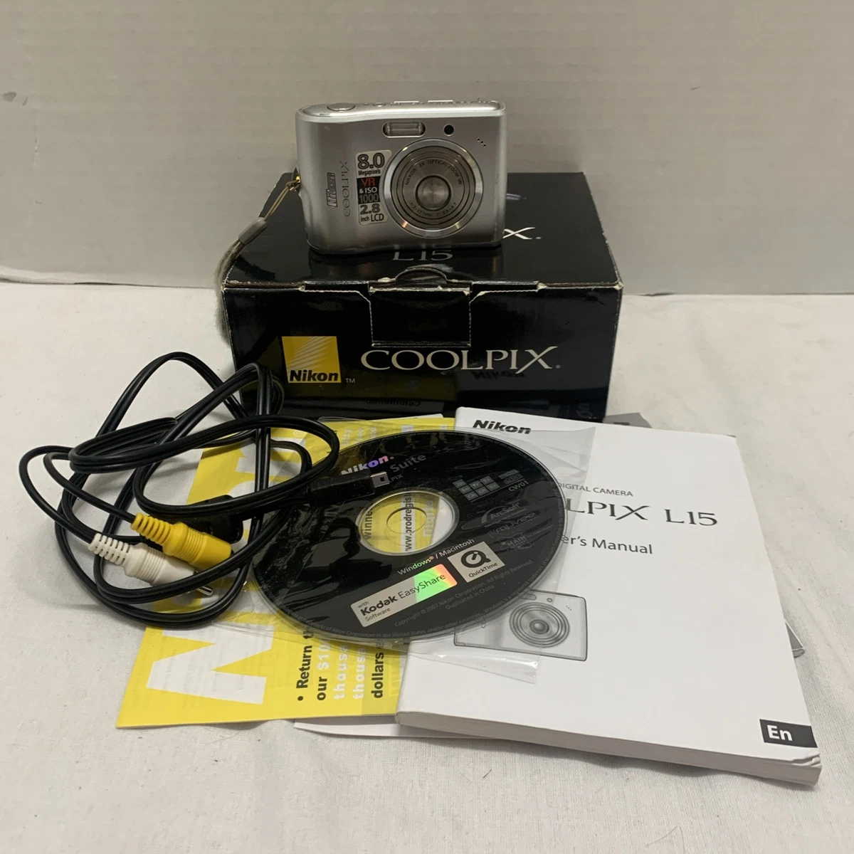 Nikon COOLPIX L15 Digital Cameras for Sale | Shop New & Used