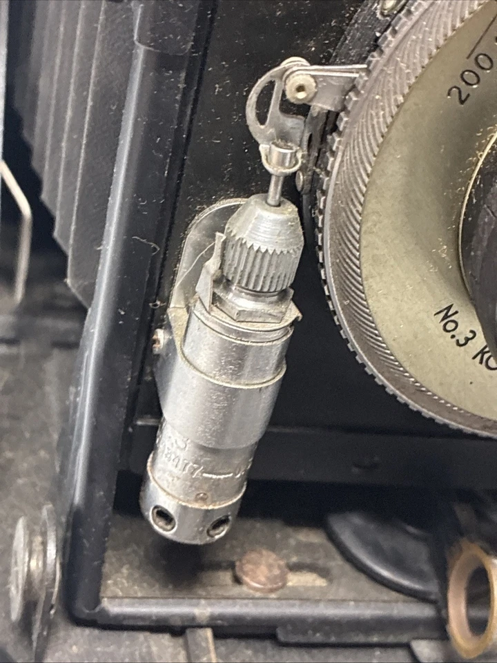 Câmera de Filme Vintage Speed Graphic The Folmer Graflex Rochester, Nova York EUA - Imagem 3 de 4