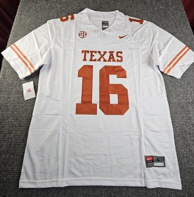 Texas Longhorns Arch Manning Mens Large/XL White Stitched Jersey New