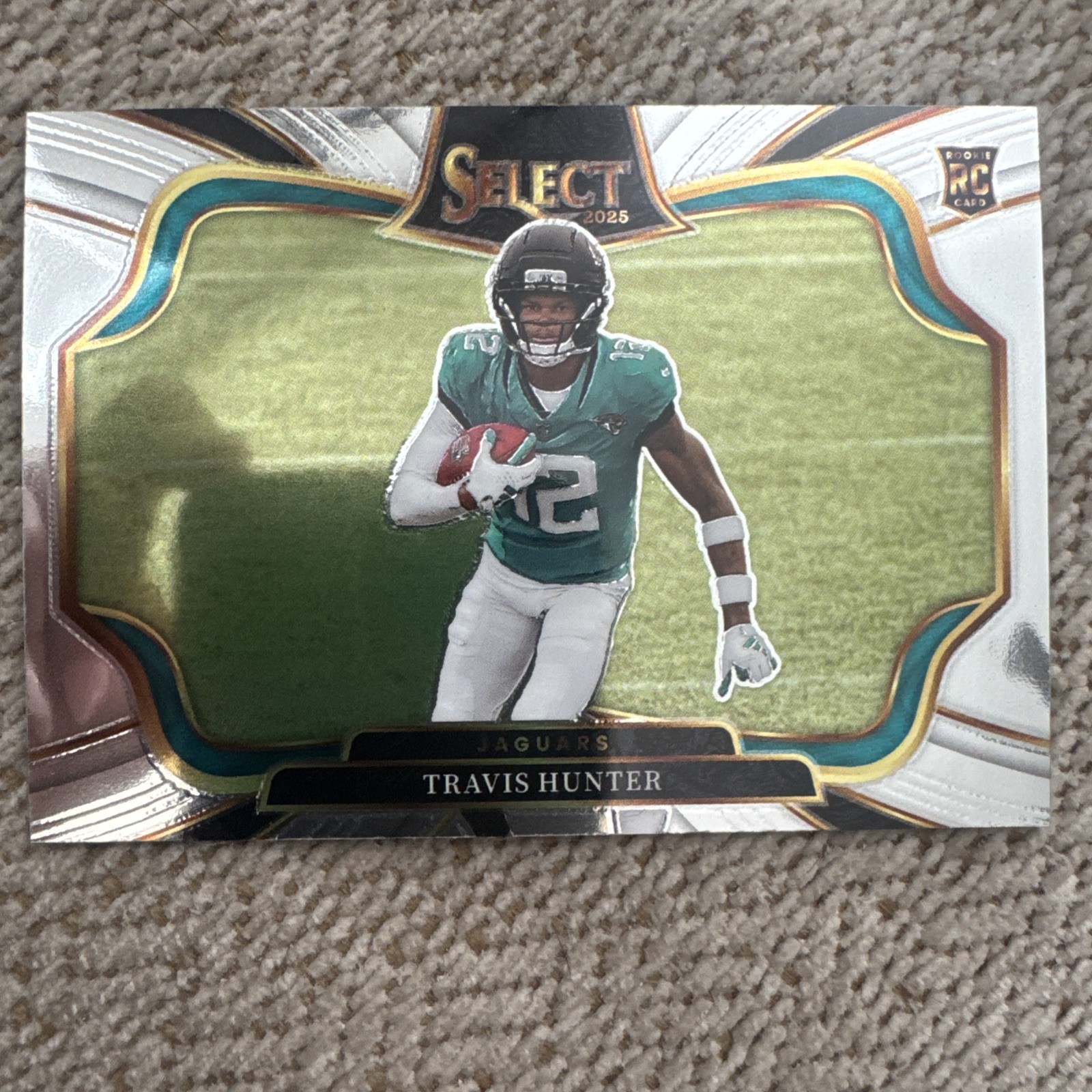 2025 Panini Select Travis Hunter RC #428 Field Level Base Jacksonville Jaguars