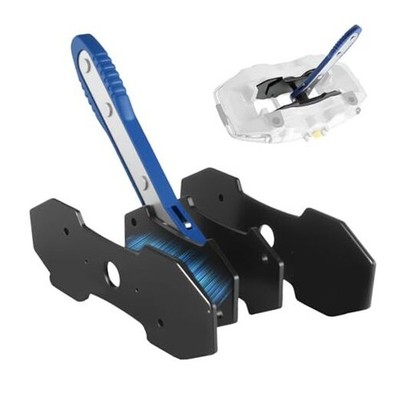 Brake Caliper Compression Tool, Caliper Piston Compressor Tool with 2PCS Blue
