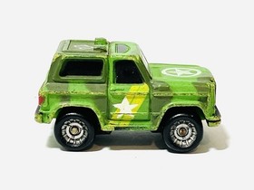 Vintage 1987 Galoob Micro Machines Military Chevy Blazer Camo Green '02