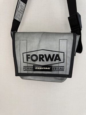 Freitag F14 DEXTER Messenger Crossbody Transformer Bag Silver
