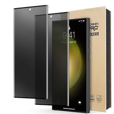 2-Pack Glossy Privacy Tempered Glass For Samsung Galaxy S23 S23 Plus FE Ultra 5G