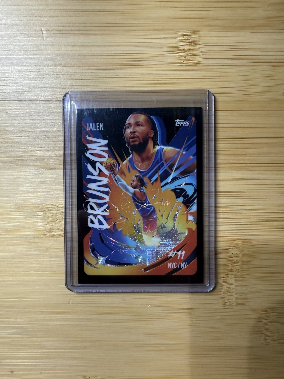 2025 Topps Chrome Jalen Brunson Ultra Violet All Stars #UVAS-5