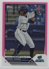 2023 Topps Pro Debut Fuchsia Foil 83/199 Angel Genao #PD-141 0e8z