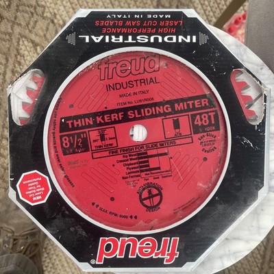 Freud LU91R010: 8.5'' Thin Kerf Sliding Compound Miter Saw Blade