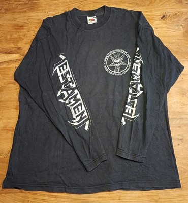 Testament Longsleeve XL ''Legions'' Thrash Metal Slayer Kreator Metallica Anthrax
