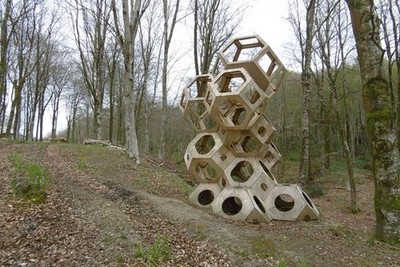 Photo 6x4 And He Built a Crooked House Hooke An exercise at the Architect c2017
