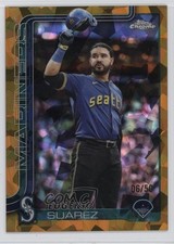 2025 Topps Chrome Update Sapphire Edition Gold 6/50 Eugenio Suarez Suárez 0hw6