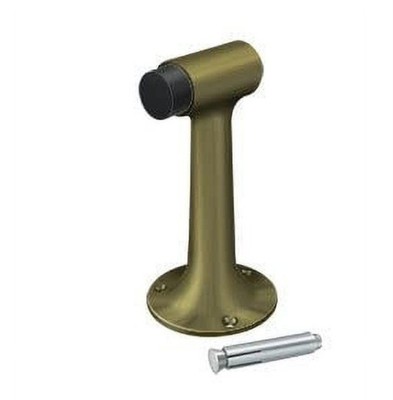 DSF600U5 Floor Mount, 6'' Bumper, Heavy Duty, Antique Brass Finish