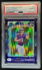 2024 Donruss Optic JJ McCarthy Purple Shock Rated Rookie #235 Vikings PSA 10
