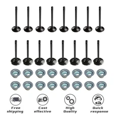 16Pcs For Chevrolet Equinox 2.4L 2012-2017 Intake + Exhaust Valves W/ Seals