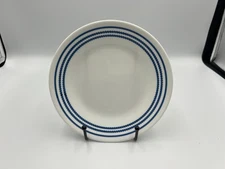 Corelle Jett Blue Stripe 6.75” Bread & Butter Cake Plate Replacement Glass