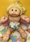 Vtg CPK Tsukuda Girl Lemon Single Braid Blue Eyes Made In Japan 🇯🇵