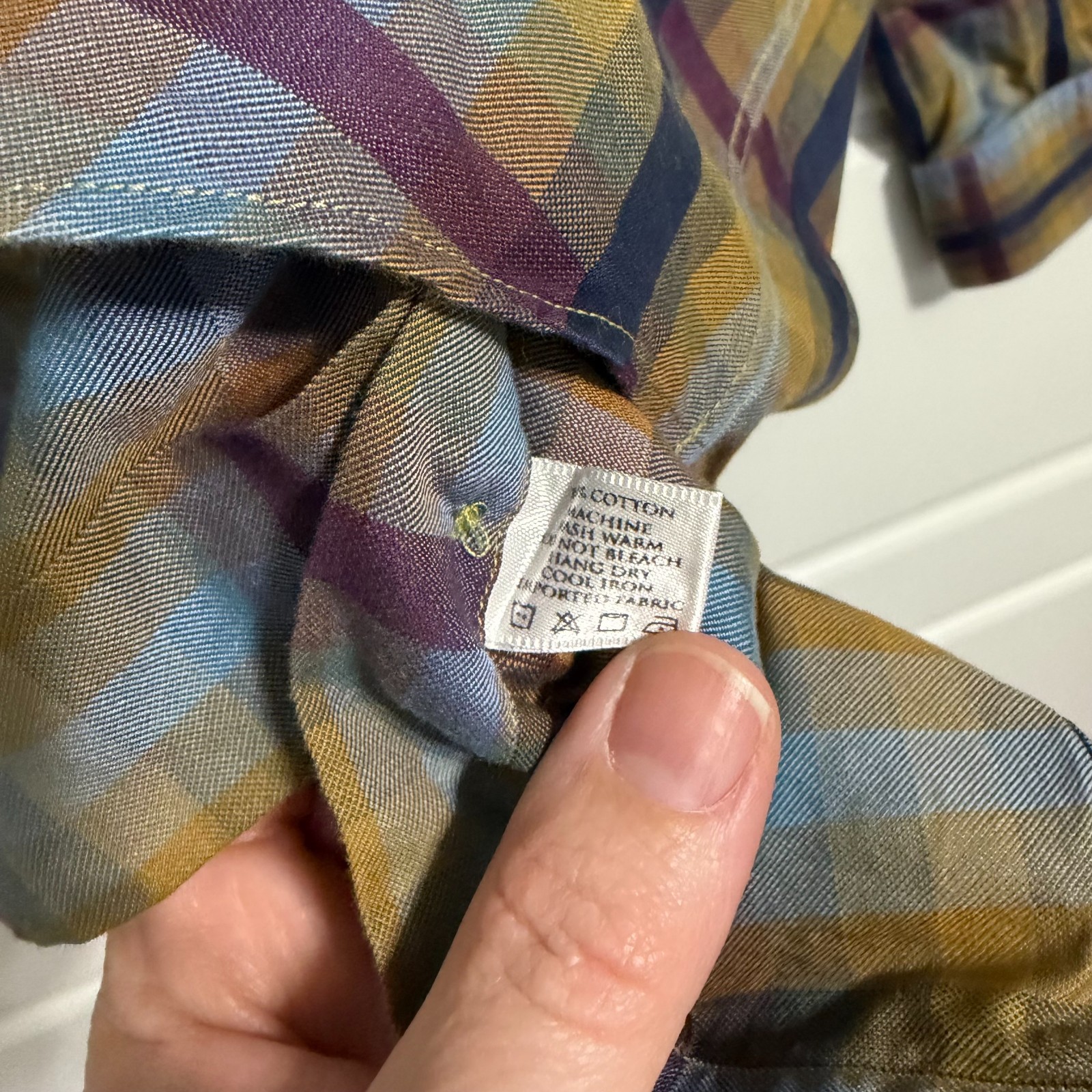 ROBERT TALBOTT Men Medium Classic Multicolor Plai… - image 5