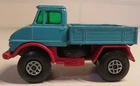 Vintage Matchbox Lesney Superfast Mercedes Unimog No 49 Loose Toy Truck Blue Red
